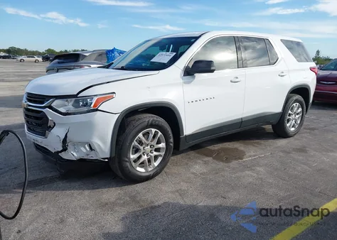 2021 Chevrolet Traverse Fwd Ls from USA, damaged, VIN 1GNERFKW6MJ191530